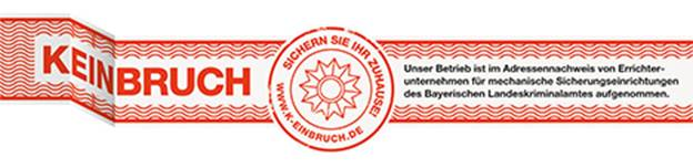 Einbruchssicherung empfoehlen vom Bayerischen Landeskriminalamt